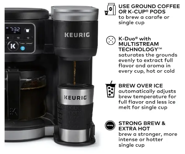 Keurig K-Duo Coffee Maker Review Specification