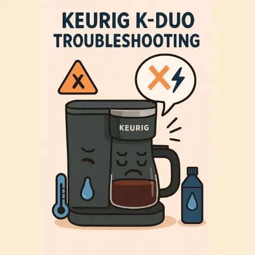 keurig k-duo troubleshooting
