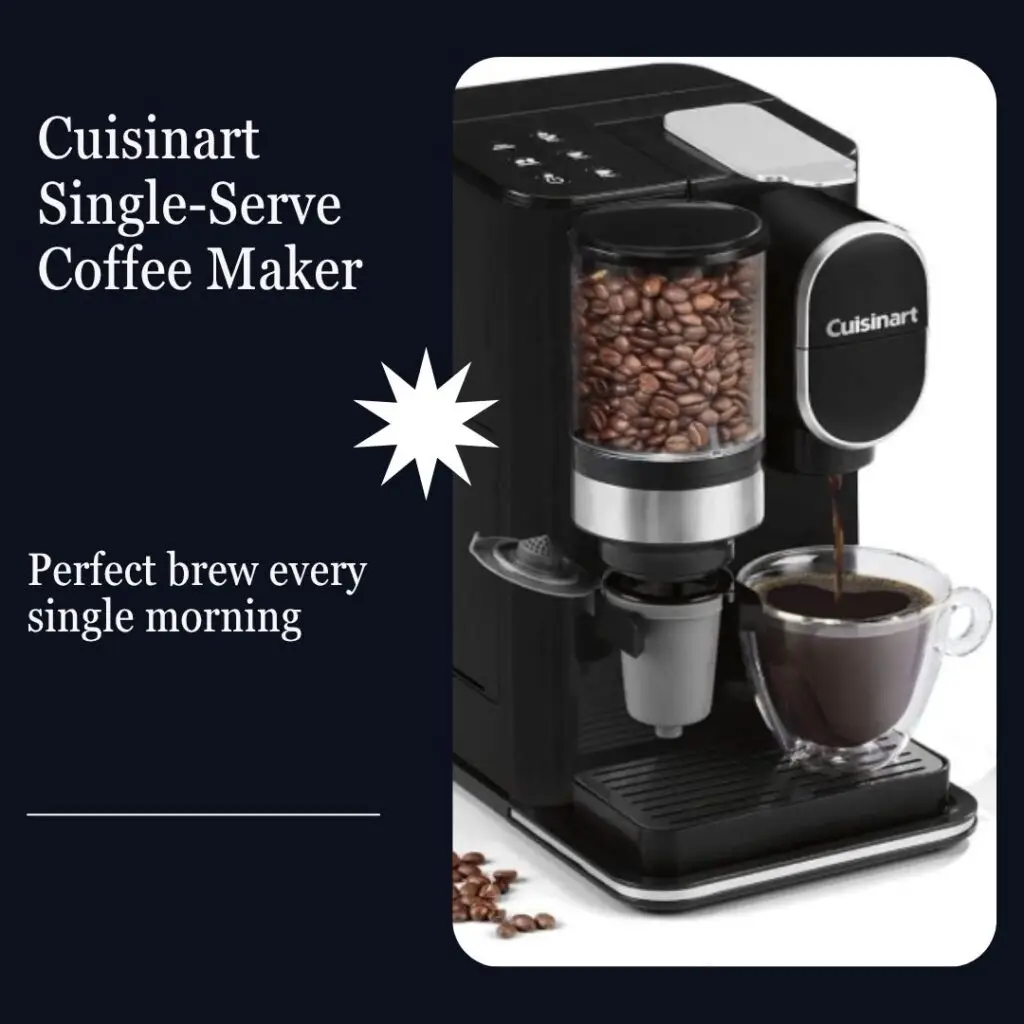 Cuisinart Single-Serve Coffee Maker with grinder