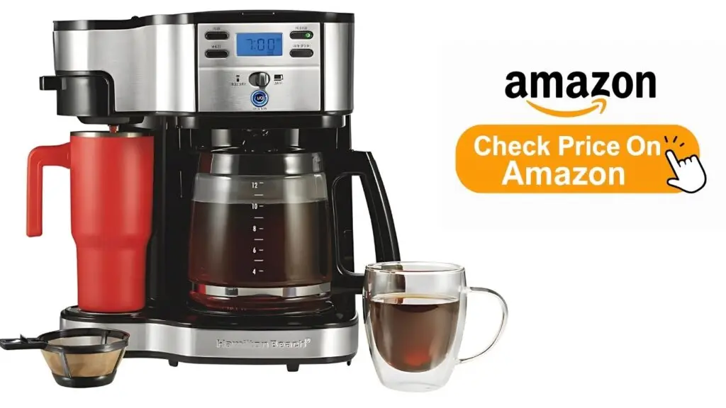 Hamilton Beach 2-Way 12 Cup Single Serve Coffee Maker (49980A)