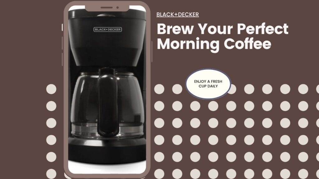 BLACK And DECKER 12-Cup Coffee Maker