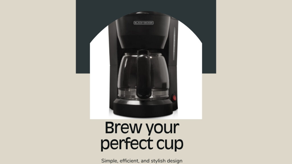 BLACK+DECKER 5-Cup Coffee Maker