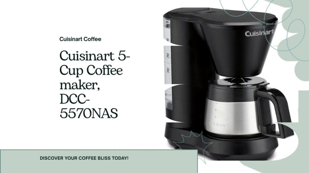 Cuisinart 5-Cup Coffee maker