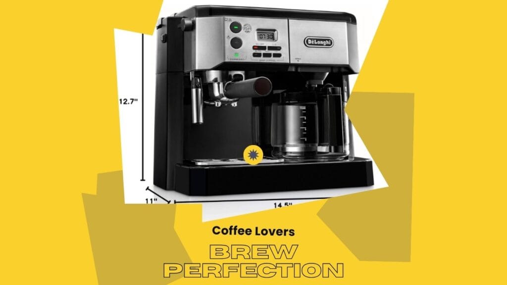 De'Longhi Coffee Maker and Espresso Machine BCO430BM