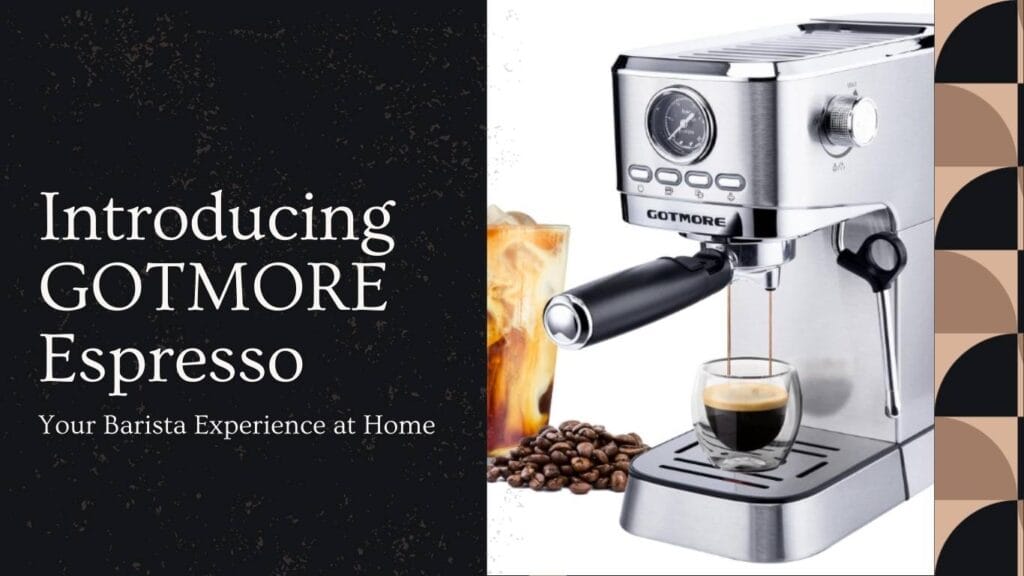 GOTMORE Espresso and coffee machine