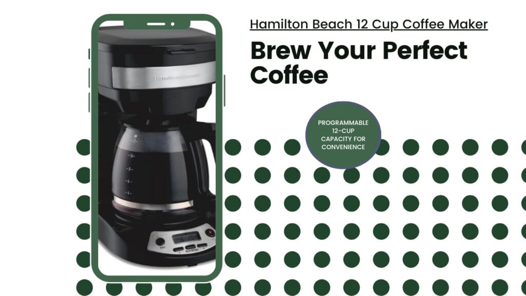 Hamilton Beach 12-Cup Drip Coffee Maker