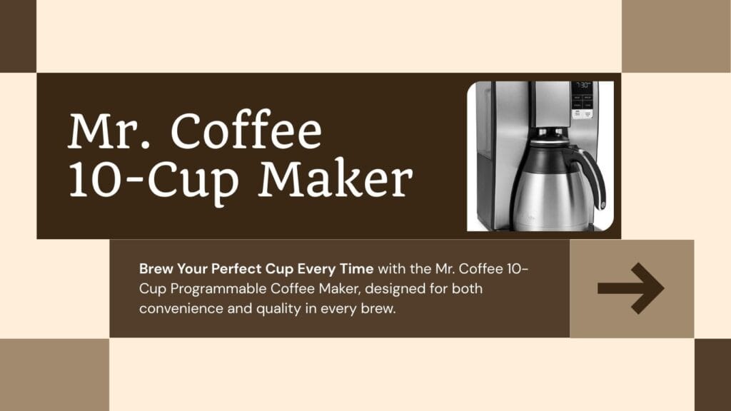Mr. Coffee 10-Cup Coffee Maker Review