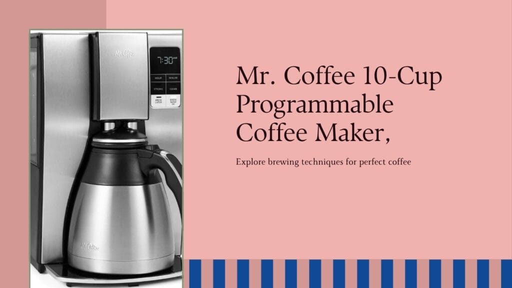 Mr. Coffee 10-Cup Programmable Coffee Maker