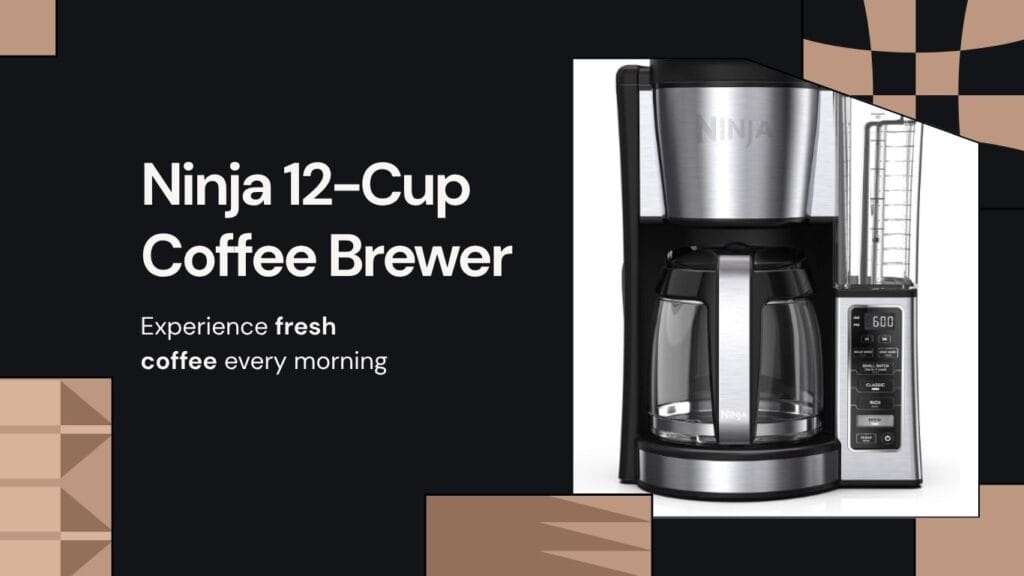 Ninja 12-Cup stainless steel Coffee Maker (CE251)