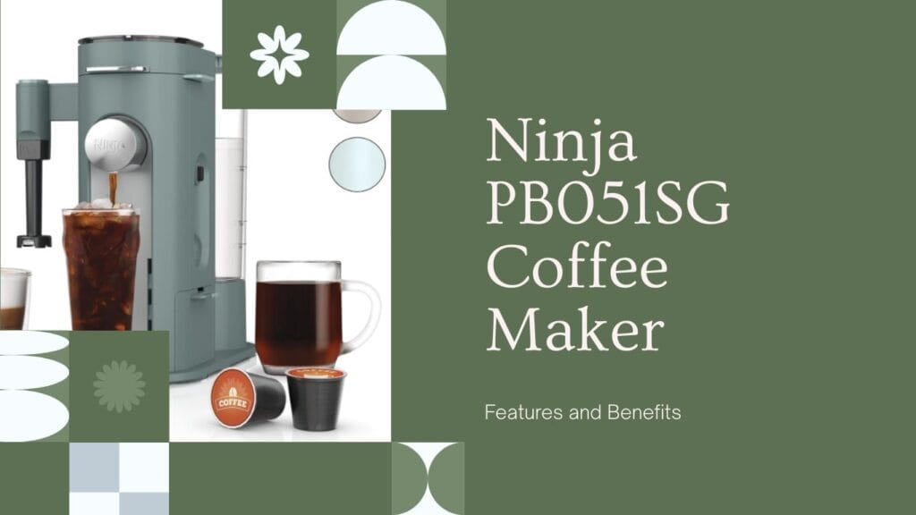 Ninja PB051SG Coffee Maker with Milk Frother