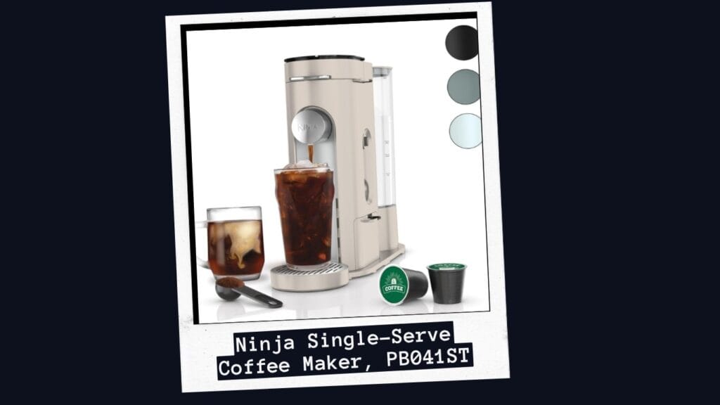 Ninja Pods & Grounds Single-Serve Coffee Maker, PB041ST