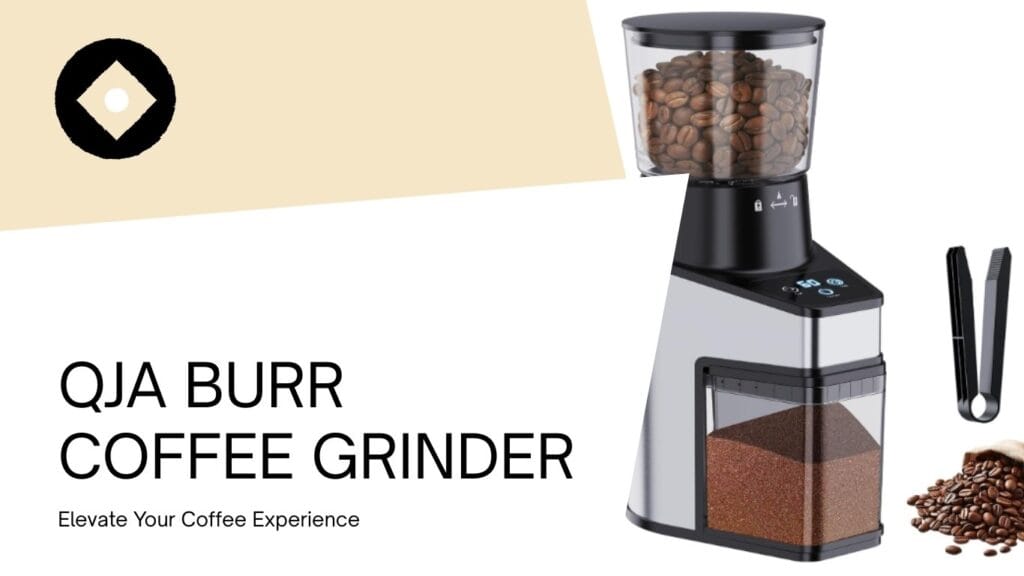QJA Burr Coffee Grinder for cold brew