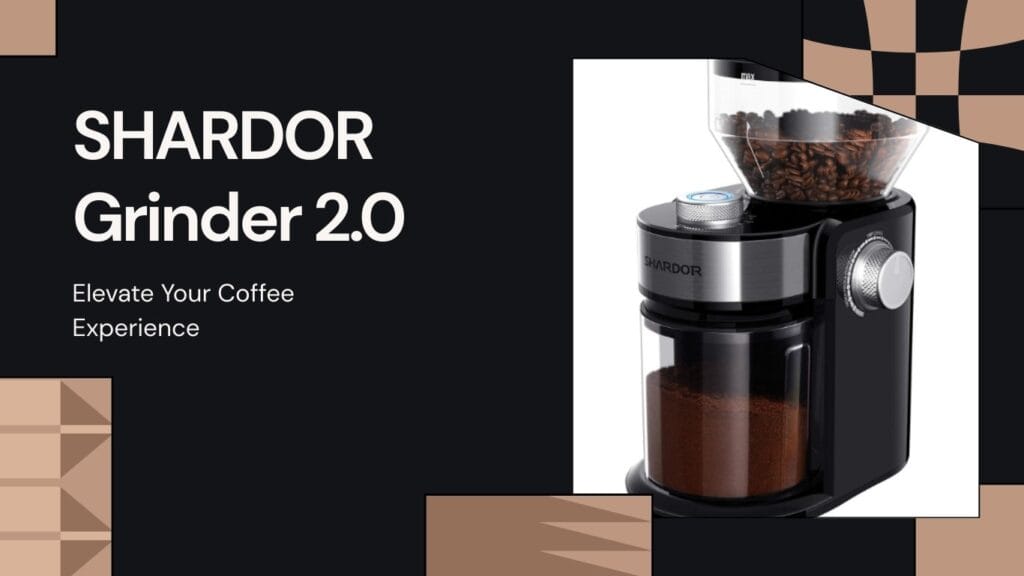 SHARDOR Electric Burr Coffee Grinder