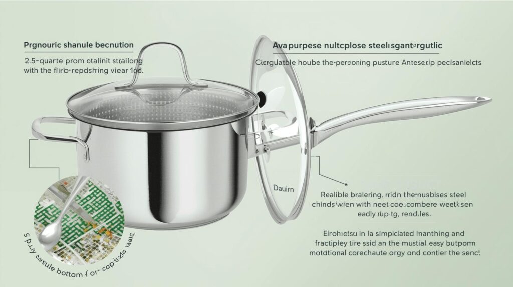 AVACRAFT Multipurpose Sauce Pan and Pot