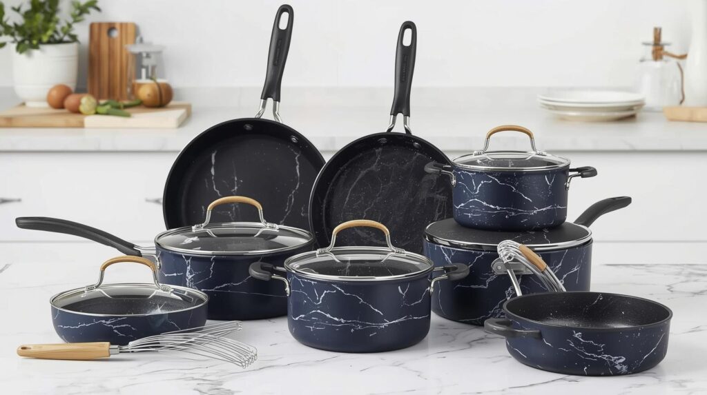 Cook N Home Pots and Pans Nonstick Kitchen Cookware Sets