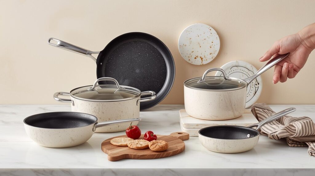 CAROTE 21Pcs Pots and Pans Set