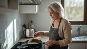 lightweight cookware for seniors easy to lift pan in home kitchen